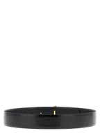 Tom Ford Black Calfskin Regular Belt