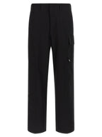 Fendi Black Cotton Cargo Pants