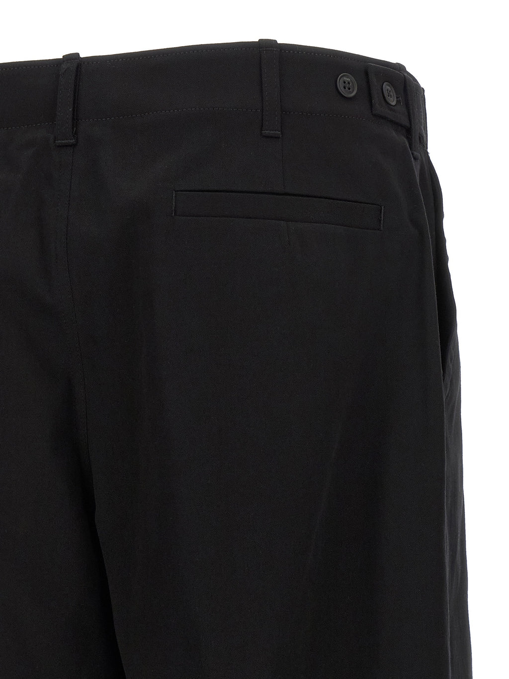 Fendi Black Cotton Cargo Pants