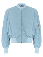The Attico Blue Polyamide Bomber