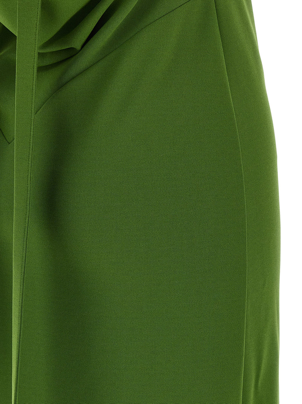 The Attico Bicolor Viscose Long Dress