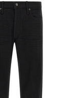 Tom Ford Black Cotton Straight-Leg Jeans