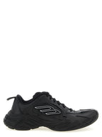 Balenciaga Black Calfskin Athletic Sneakers