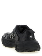 Balenciaga Black Calfskin Athletic Sneakers