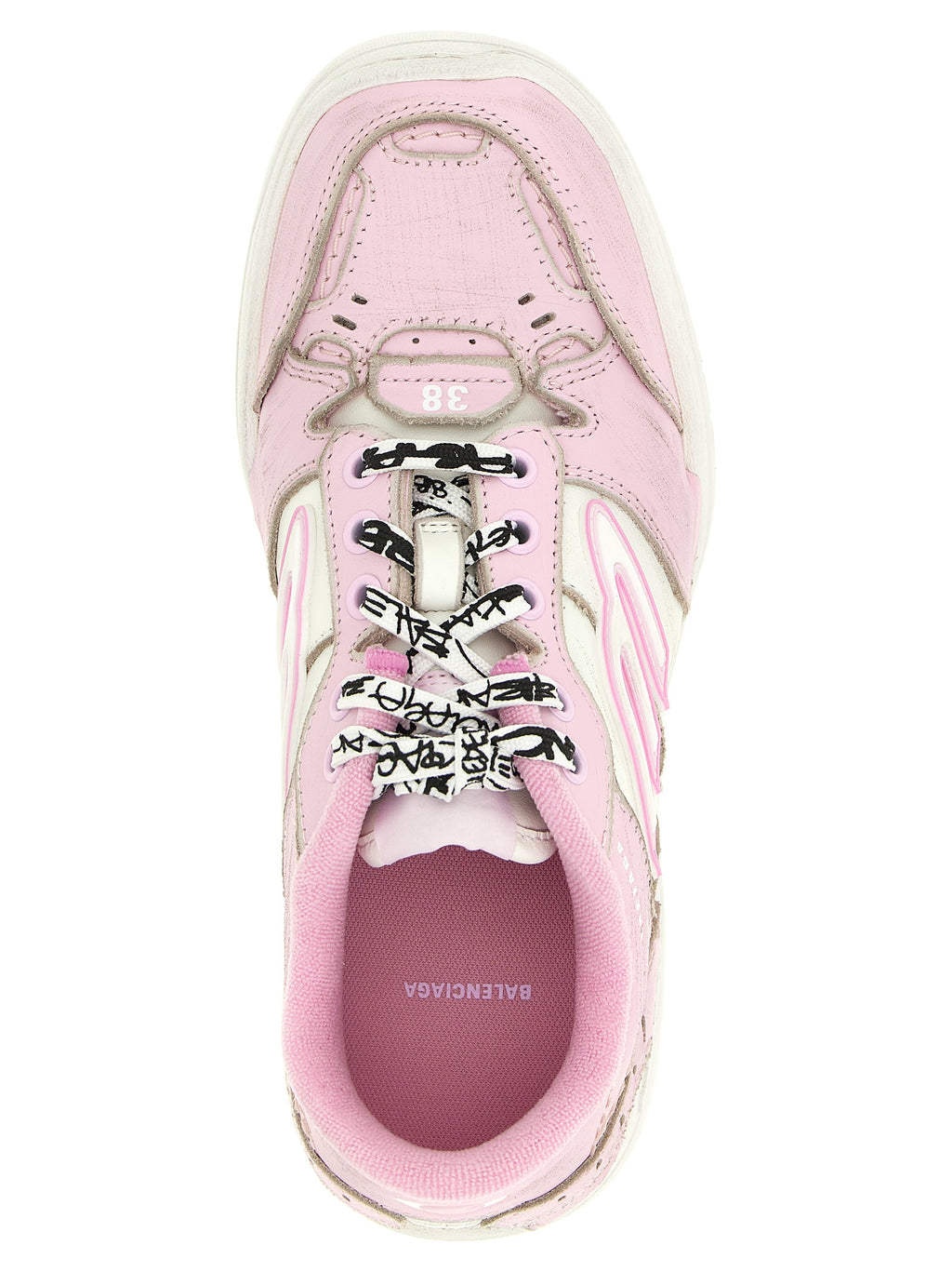 Balenciaga Multicolor Calfskin Athletic Sneakers
