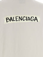 Balenciaga Gray Cotton T-Shirt
