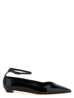 Christian Louboutin Black Calfskin Ballet Flats
