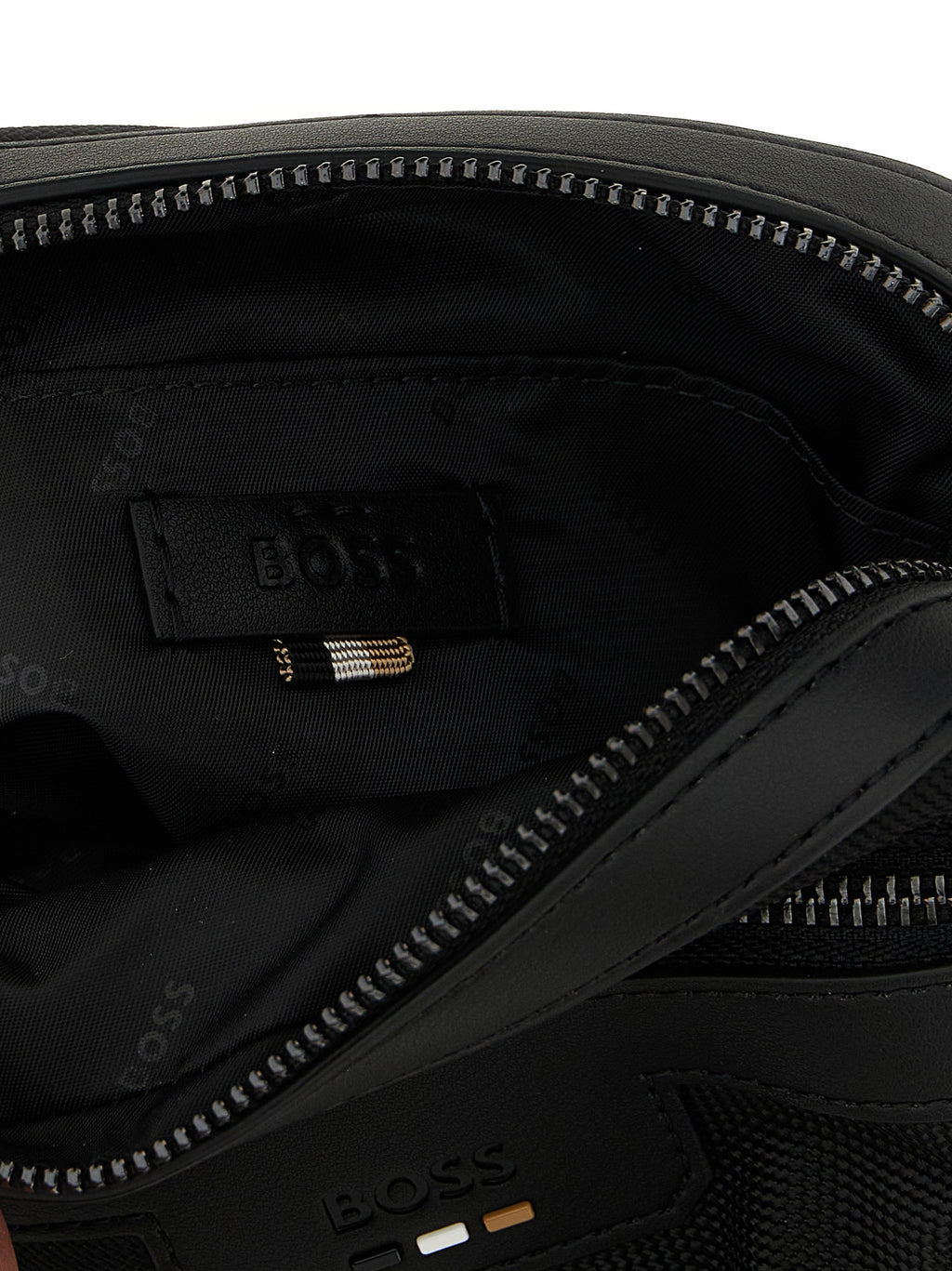 Hugo Boss Black Polyester Crossbody Bag