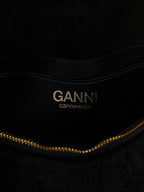 Ganni Black Polyester Cardholder