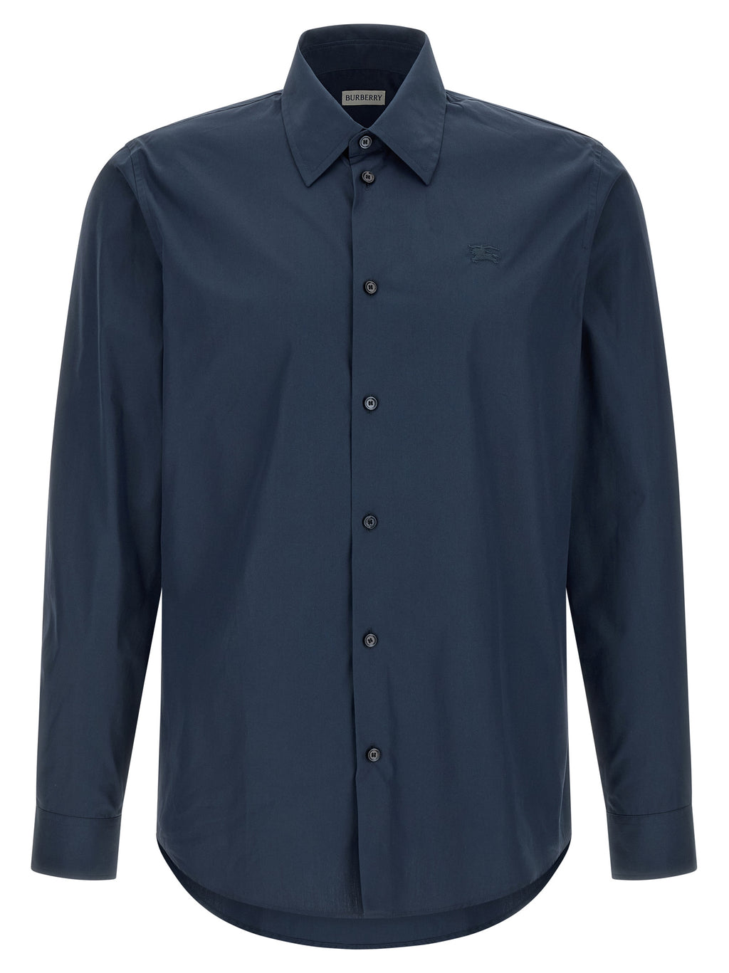 Burberry Blue Cotton Blouse