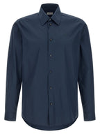 Burberry Blue Cotton Blouse