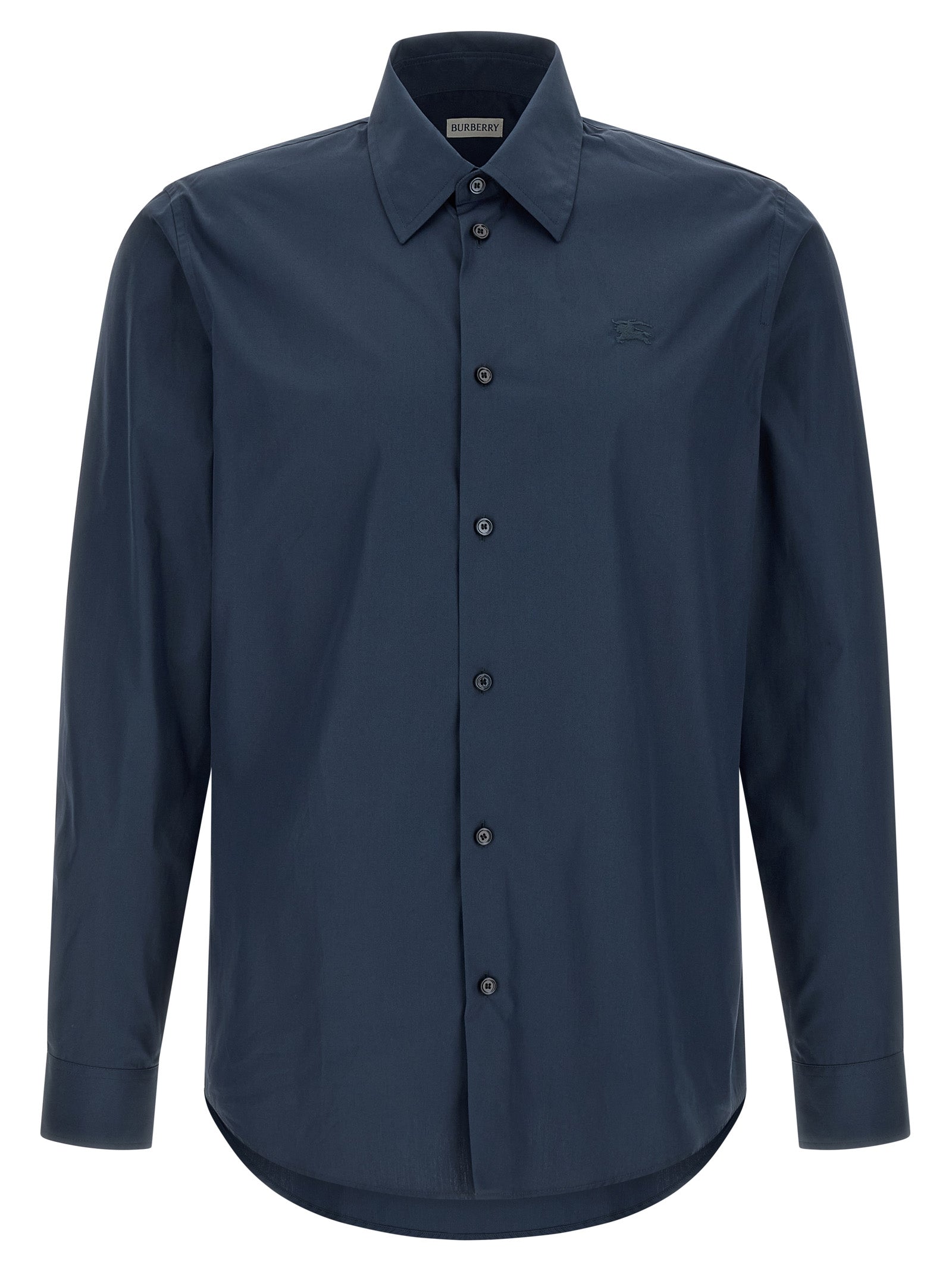 Burberry Blue Cotton Blouse