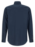 Burberry Blue Cotton Blouse