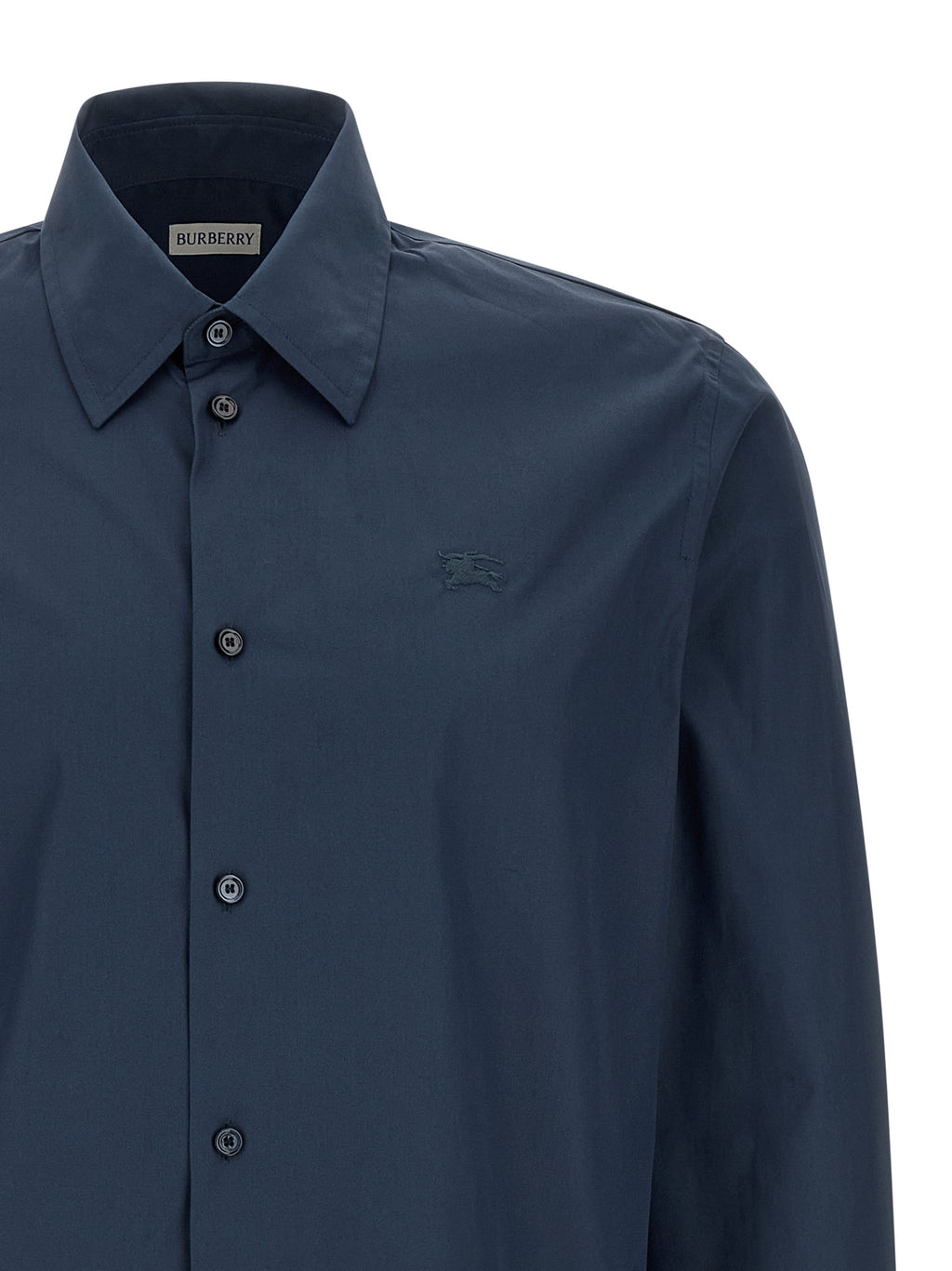 Burberry Blue Cotton Blouse
