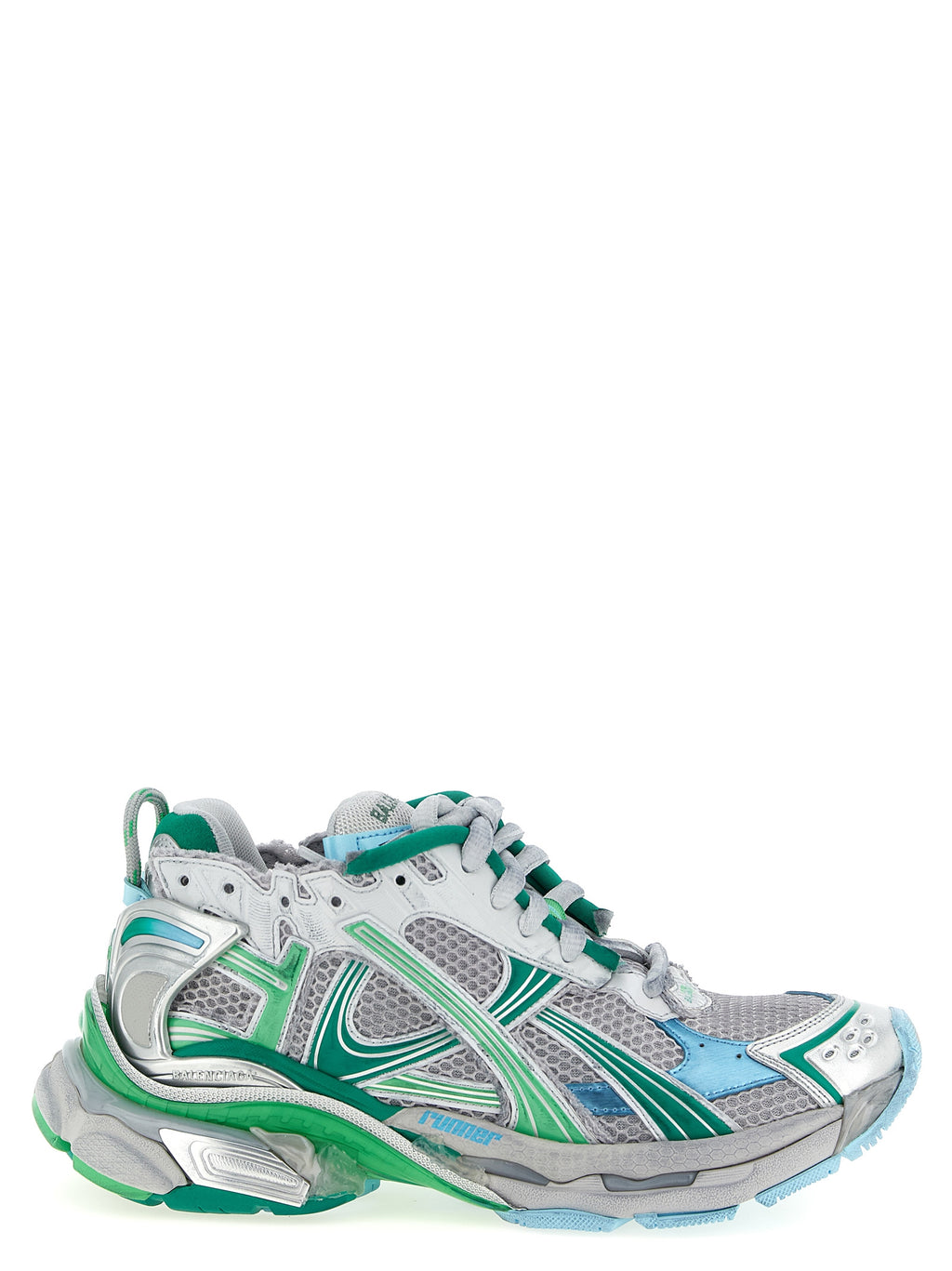 Balenciaga Multicolor Polyethylene Athletic Sneakers