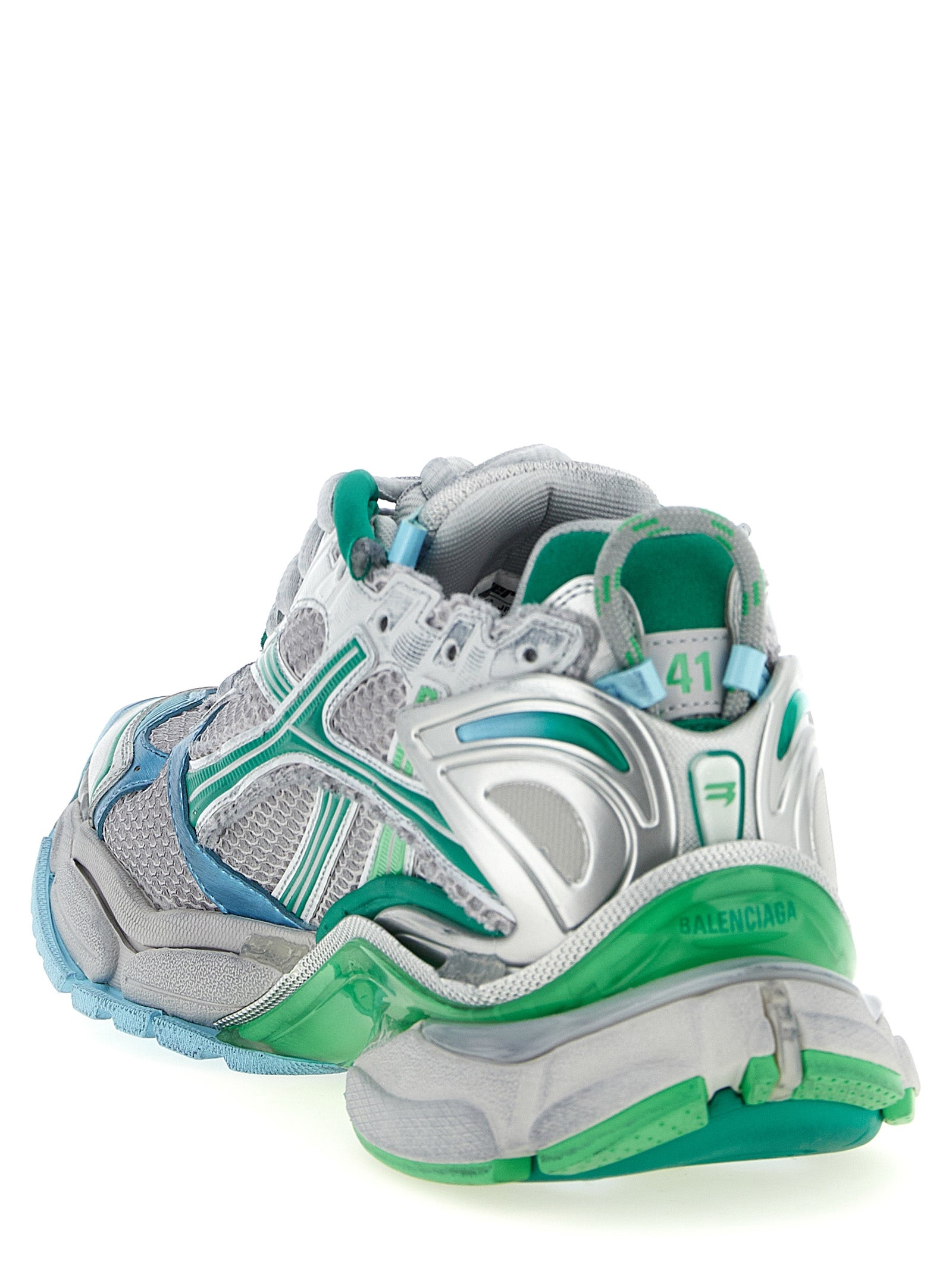 Balenciaga Multicolor Polyethylene Athletic Sneakers