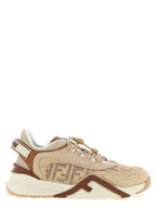 Fendi Multicolor Polyamide Athletic Sneakers