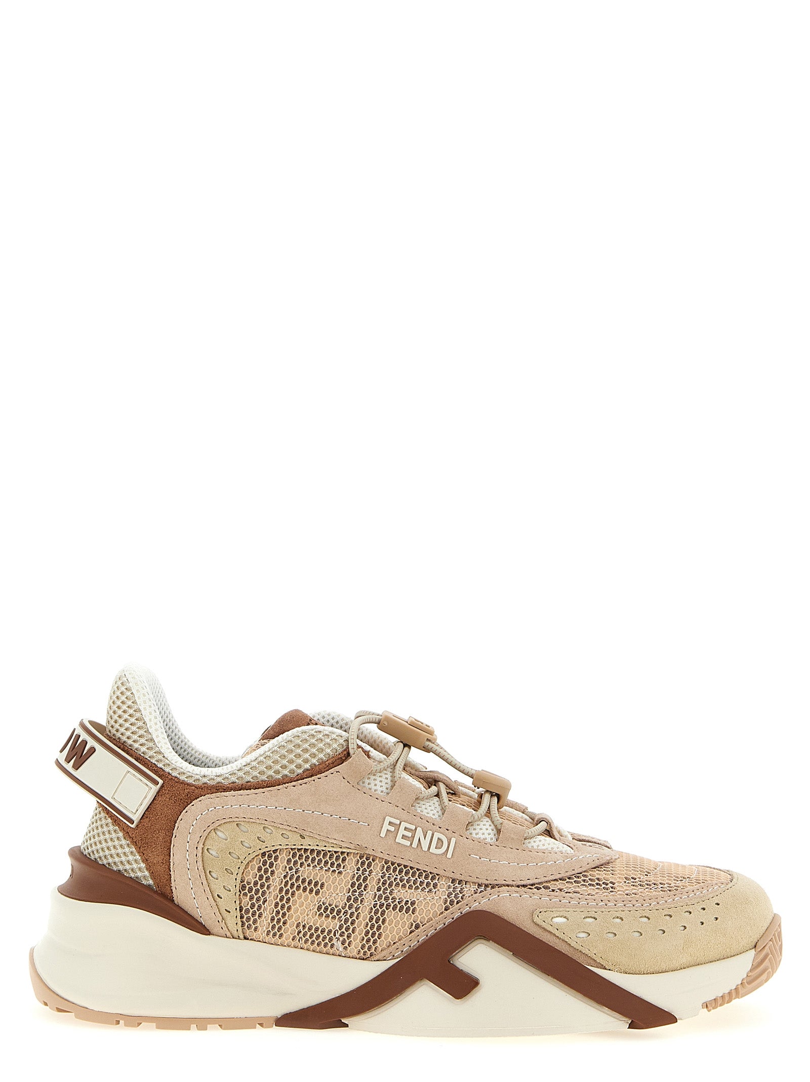 Fendi Multicolor Polyamide Athletic Sneakers