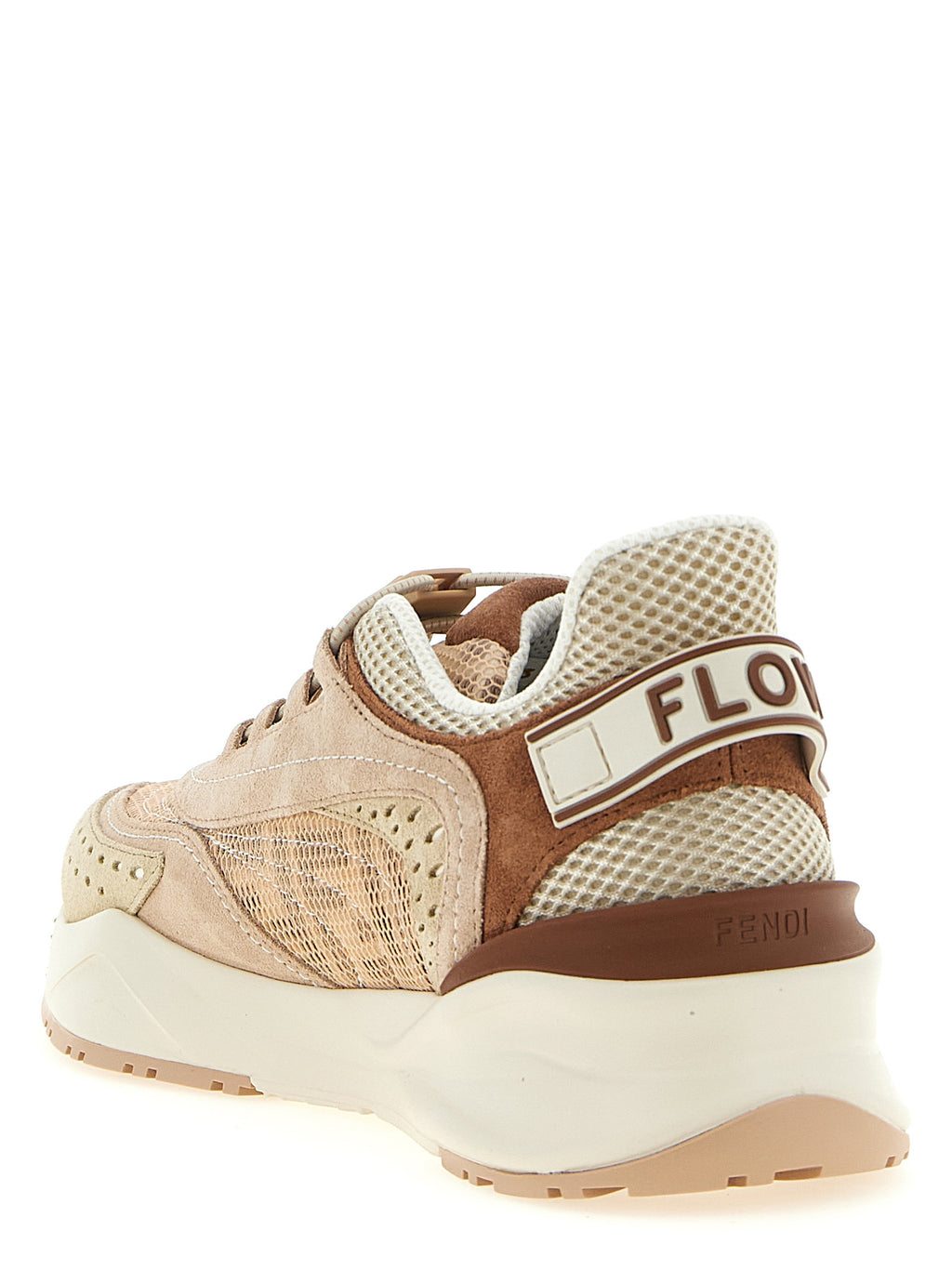 Fendi Multicolor Polyamide Athletic Sneakers