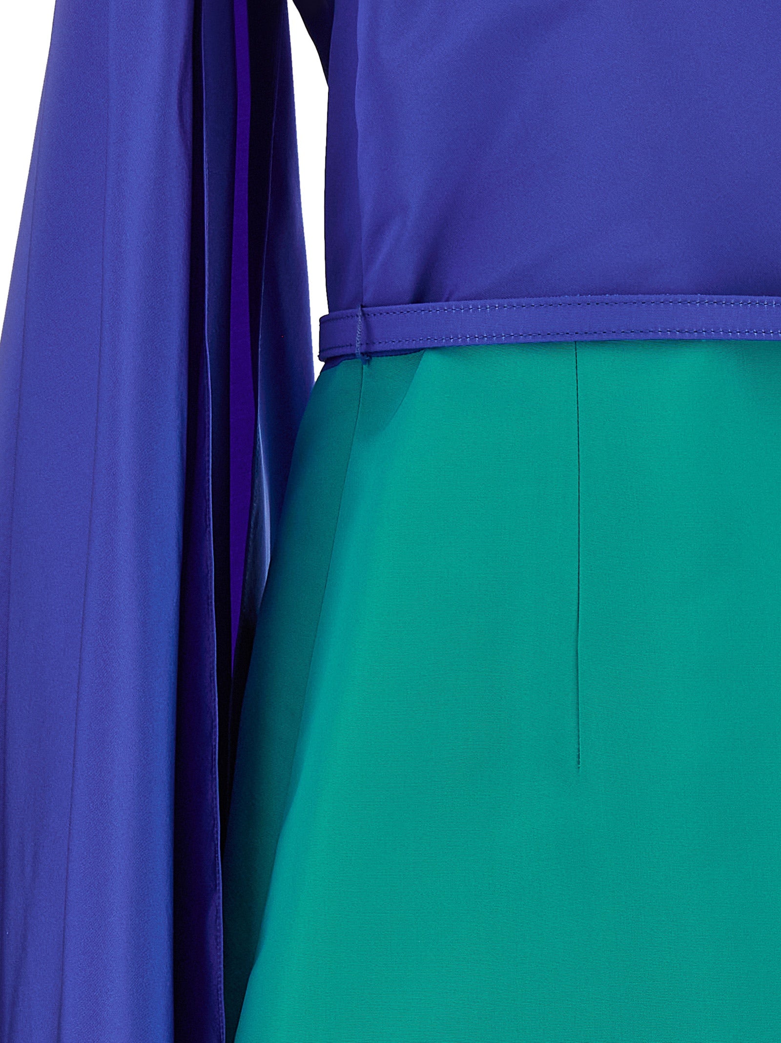Carolina Herrera Multicolor Silk Midi Dress