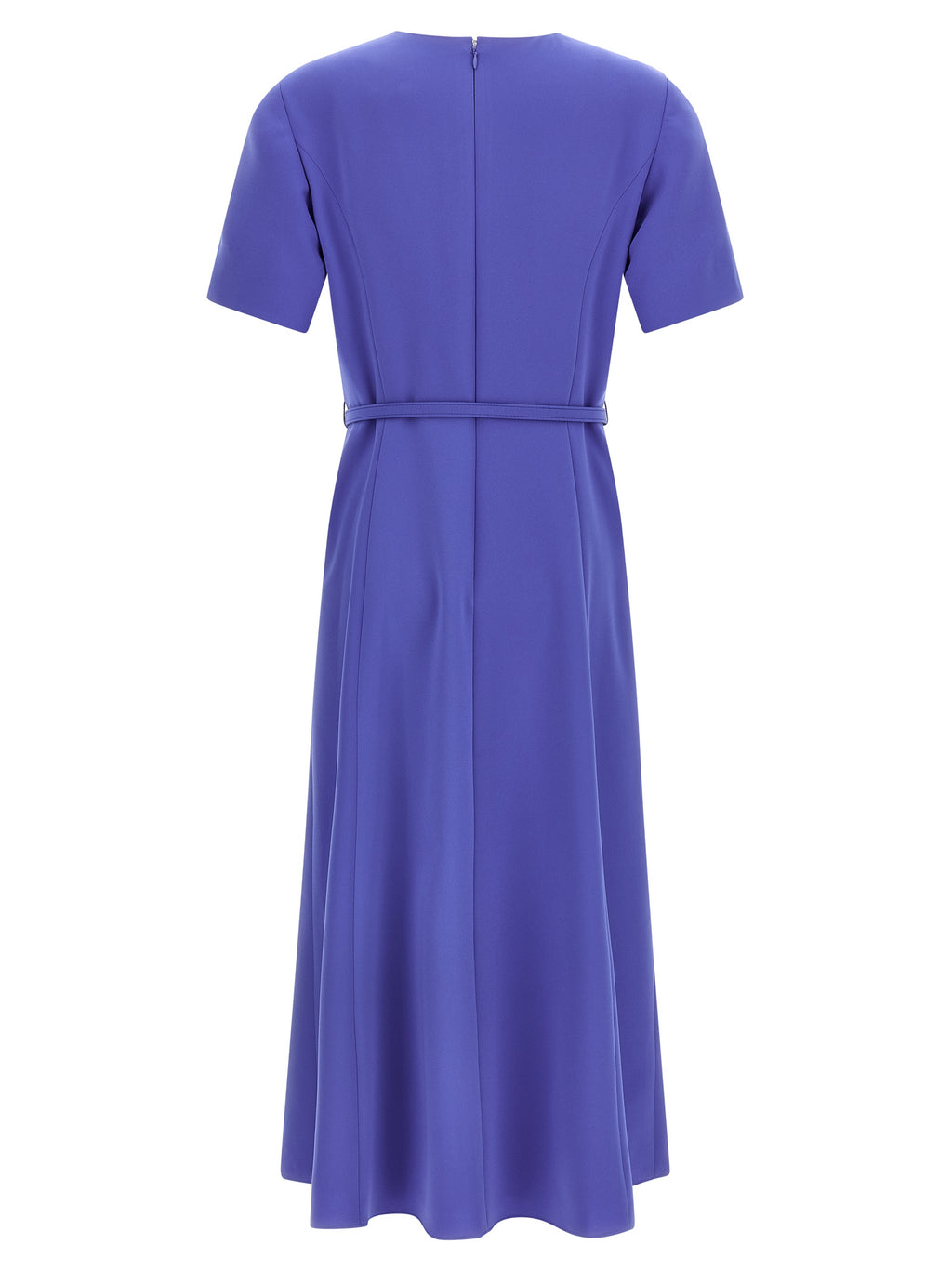 Carolina Herrera Blue Polyester Midi Dress