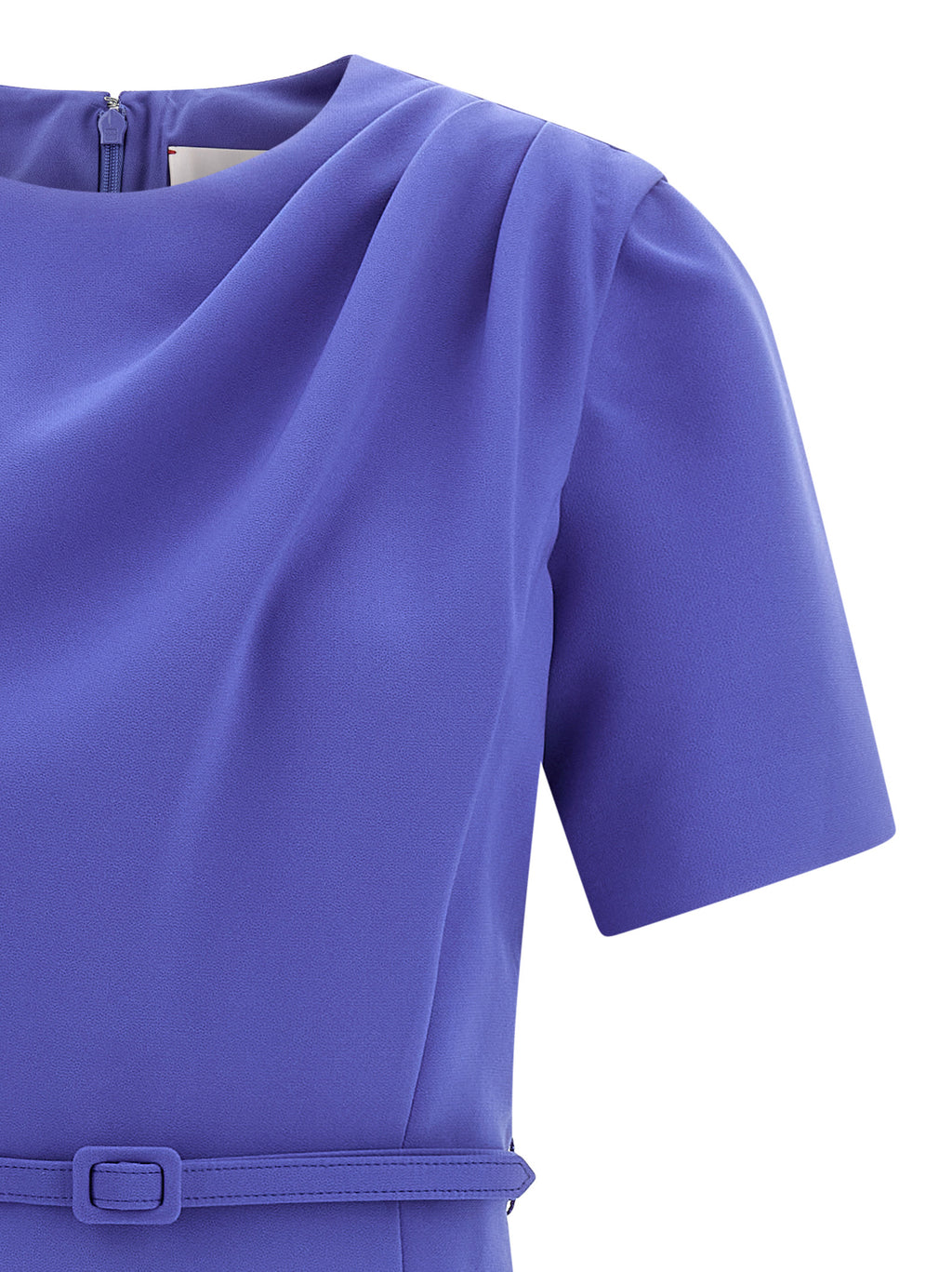 Carolina Herrera Blue Polyester Midi Dress
