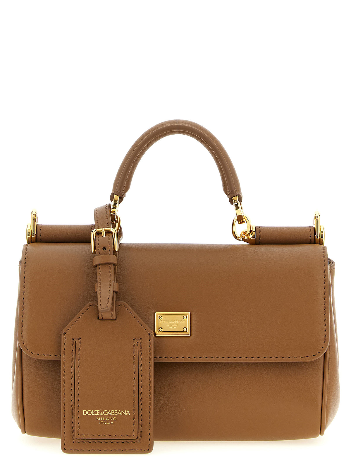 Dolce & Gabbana Brown Calfskin Handbag