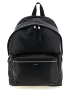 Saint Laurent Black Calfskin Backpack