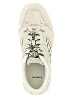 Balenciaga Beige Bovine Leather Platform Sneakers
