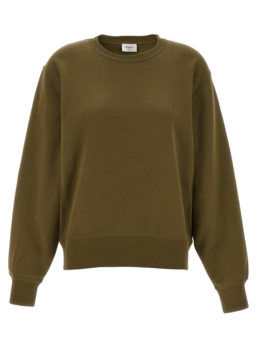 Saint Laurent Bicolor Cotton Sweatshirt