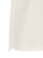 Burberry White Cotton Polo Shirt