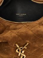 Saint Laurent Brown Calfskin Handbag