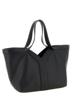 Saint Laurent Black Calfskin Tote Bag