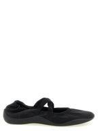 Balenciaga Black Polyester Ballet Flats