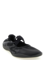 Balenciaga Black Polyester Ballet Flats