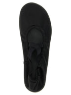 Balenciaga Black Polyester Ballet Flats
