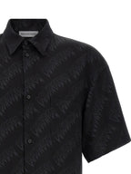 Balenciaga Black Viscose Blouse