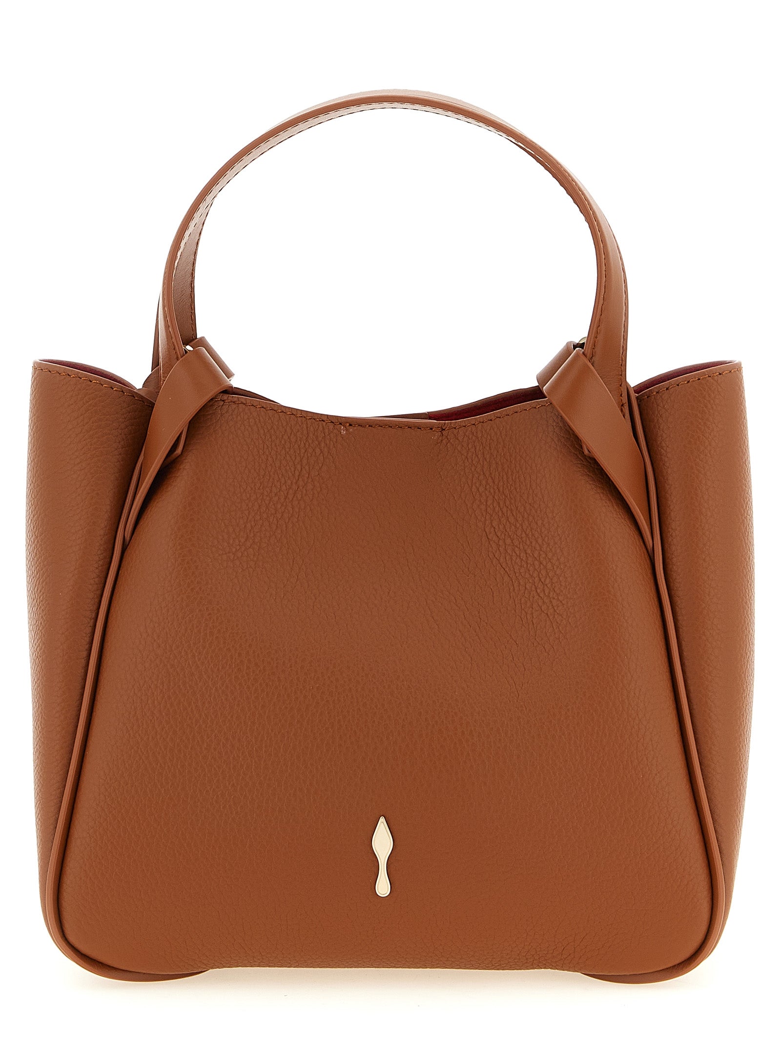 Christian Louboutin Brown Calfskin Tote Bag