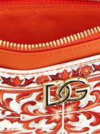 Dolce & Gabbana Orange Calfskin Cardholder