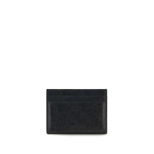 Balenciaga Czarny Portfel Ze Skóry Jagnięcej Ovis Aries