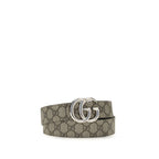 Gucci Beige Calf Leather Bos Taurus Regular Belt
