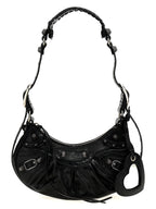Balenciaga Black Lamb Leather Crossbody Bag