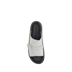 Alexander McQueen Gray Polyurethane Sandals