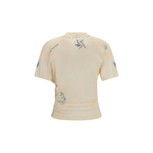 Balenciaga Beige Bomulds T-Shirt