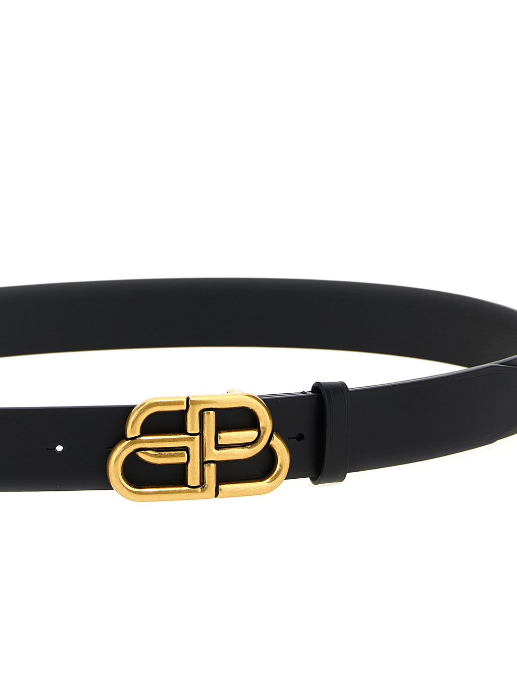 Balenciaga Black Calfskin Regular Belt