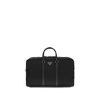 Prada Black Recycled Polyamide Luggage And Travel
