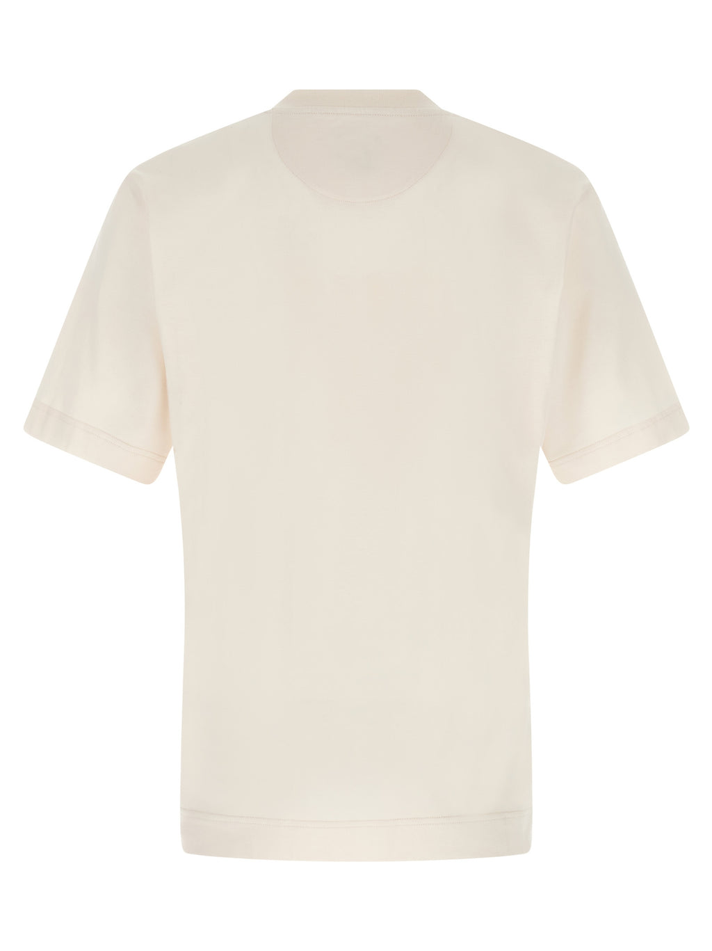 Fendi White Cotton T-Shirt