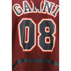 Ganni Bordeaux Polyester Sportswear