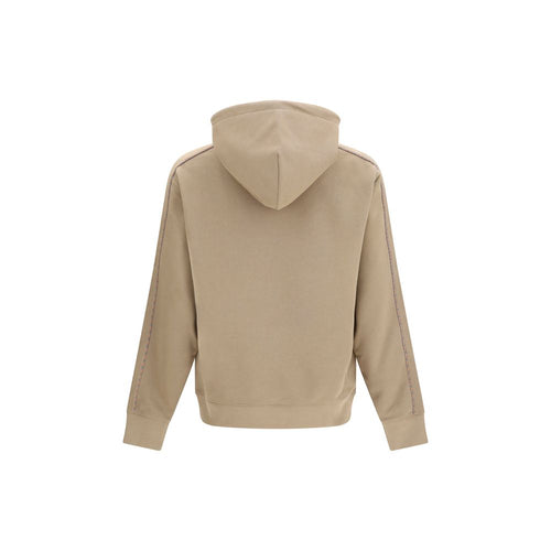 Burberry tofarvet sweatshirt i bomuld