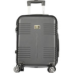 Laura Biagiotti Black Polyurethane Women's Travel Bag